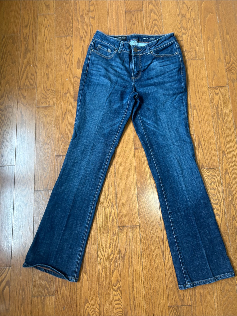 Lee Indigo Wide Leg Jeans